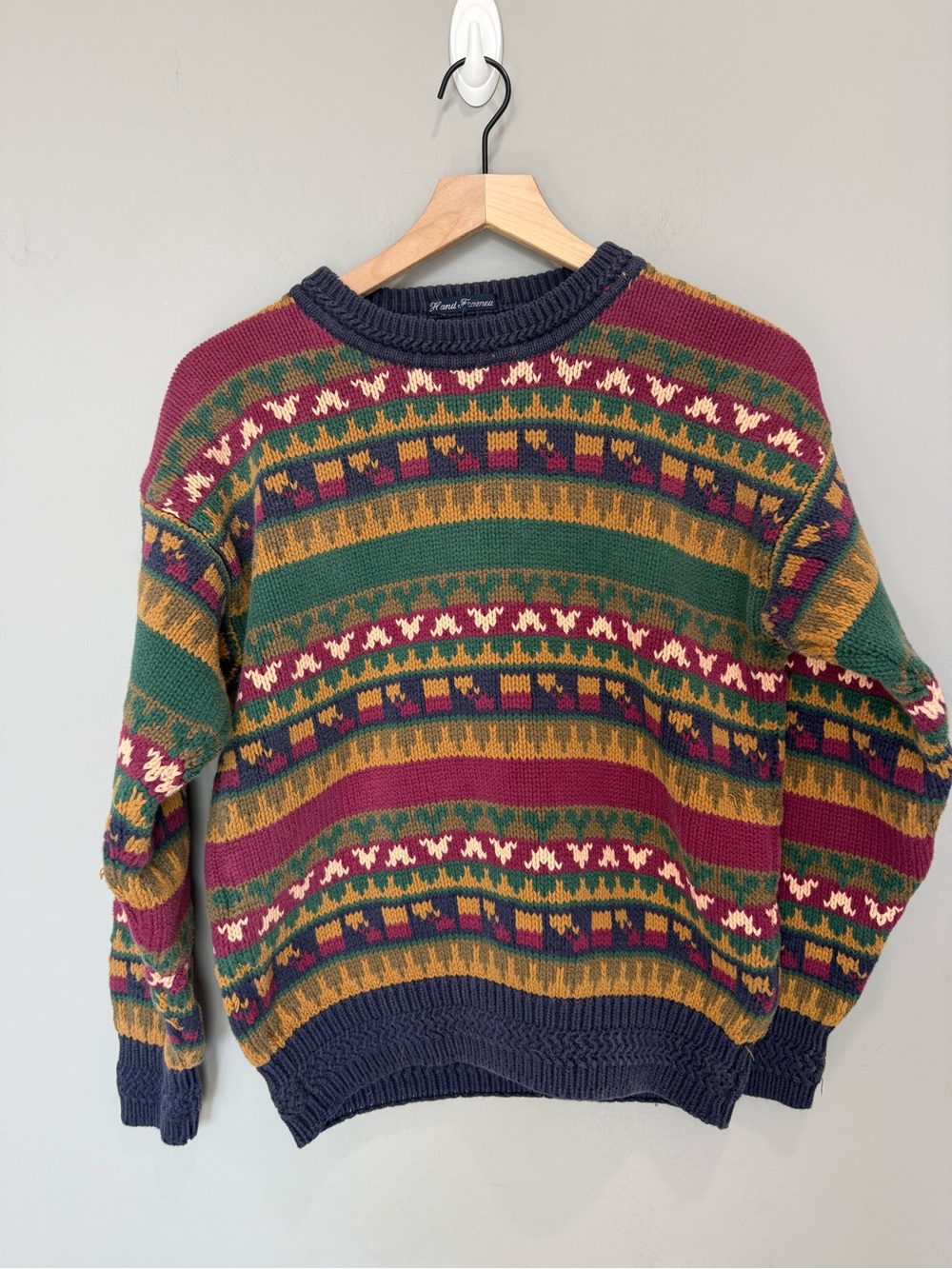 Vintage GANT Fair Isle Grandpa‎ Sweater | Cottagecore Knit